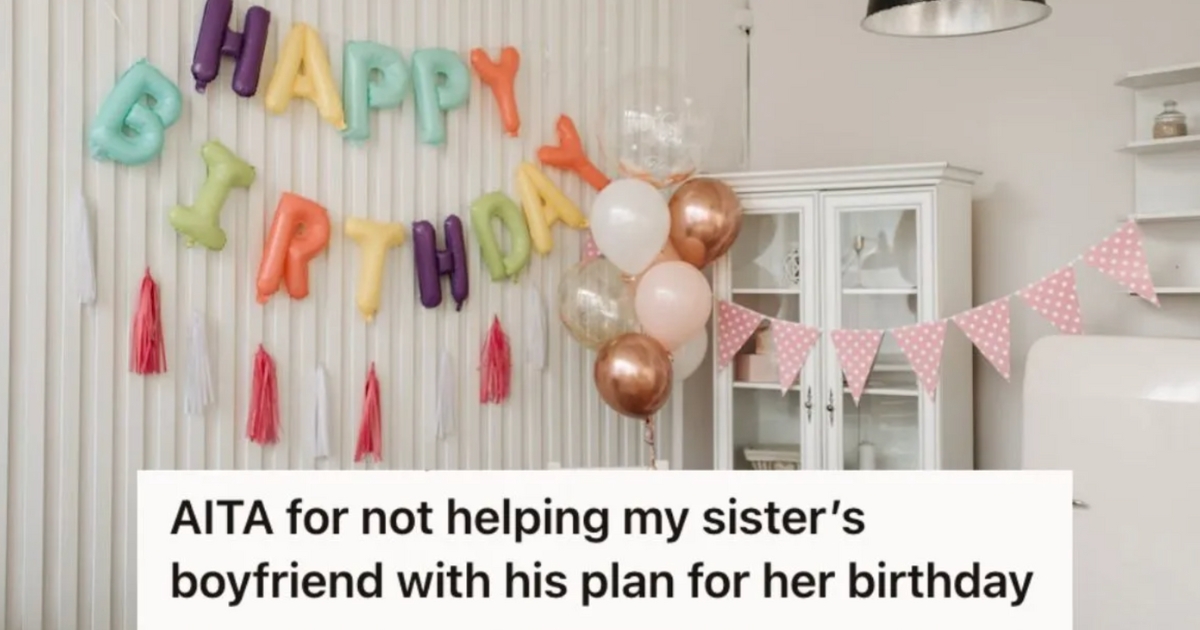 room decorated with birthday balloons