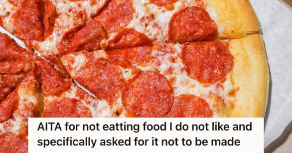 Pepperoni pizza on the table