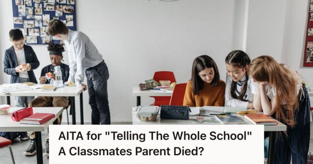 High school students in talking and engaging inside the classroom