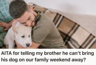 Man Refused To Let His Brother Bring A Dog On Their Parents’ Anniversary Celebration, So Things Got Tense And Uncomfortable For Everyone