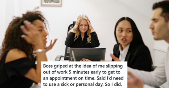 employees arguing in meeting at work