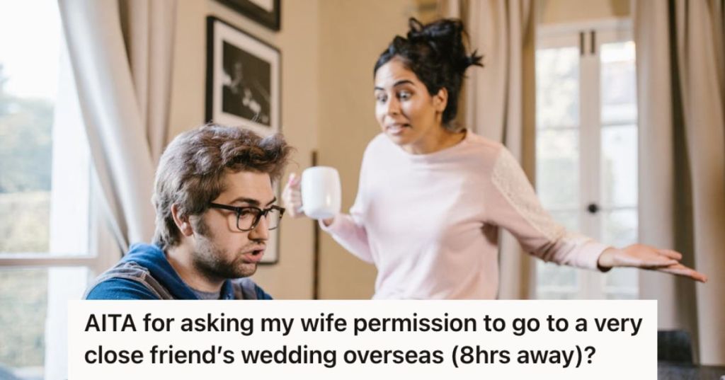 Man and woman arguing