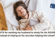 Wife Supported Her Husband’s Decision To Join The Marine Corps By Reminding Him To Study For The Test, But She Learned That He’s Planning On Cheating