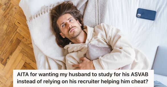 Man lying on his bed contemplating