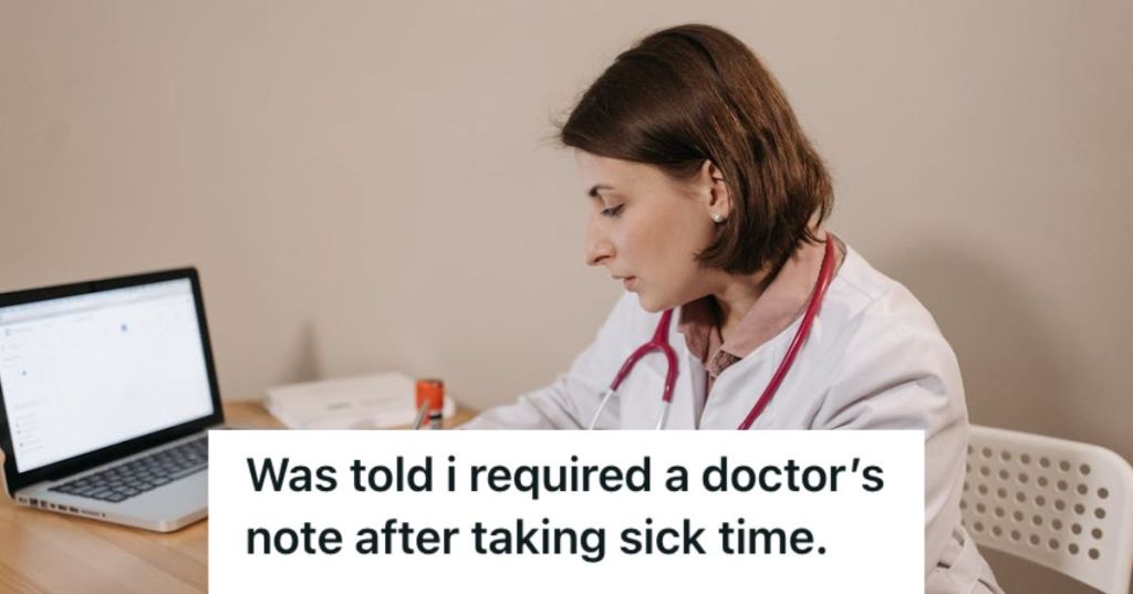 Doctor writing some notes in her notebook