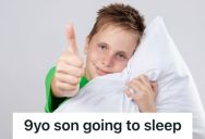 Father Told His Son To “Put His Head On The Pillow” As He Was Getting Ready For Bed, So His Son Did What He Said But Not What He Meant