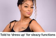 Young Woman And Other Female Waitstaff Were Forced By Their Boss To Wear A Cocktail Dress At Work, So She Found A Clever Way To Turn The Tables