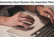 Pushy Sales Guy Demanded An Urgent File Recovery From His Laptop, But So An Employee Complied And Ended Up Discovering A Lot More