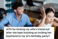 His Sister-in-Law Decided To Hold A Family-Only Birthday Celebration, But His Wife Insisted On Inviting A Friend And Another Person, Too