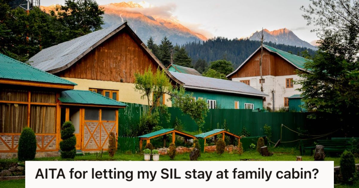 A huge family cabin near the mountains