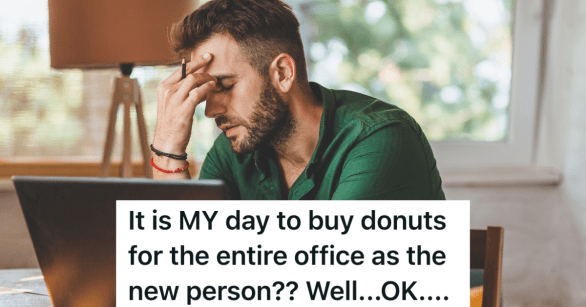 frustrated man at computer