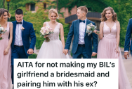 Groomsman Is Paired Up With His Ex In Wedding Party, And His Girlfriend Felt Really “Disrespected” By The Situation