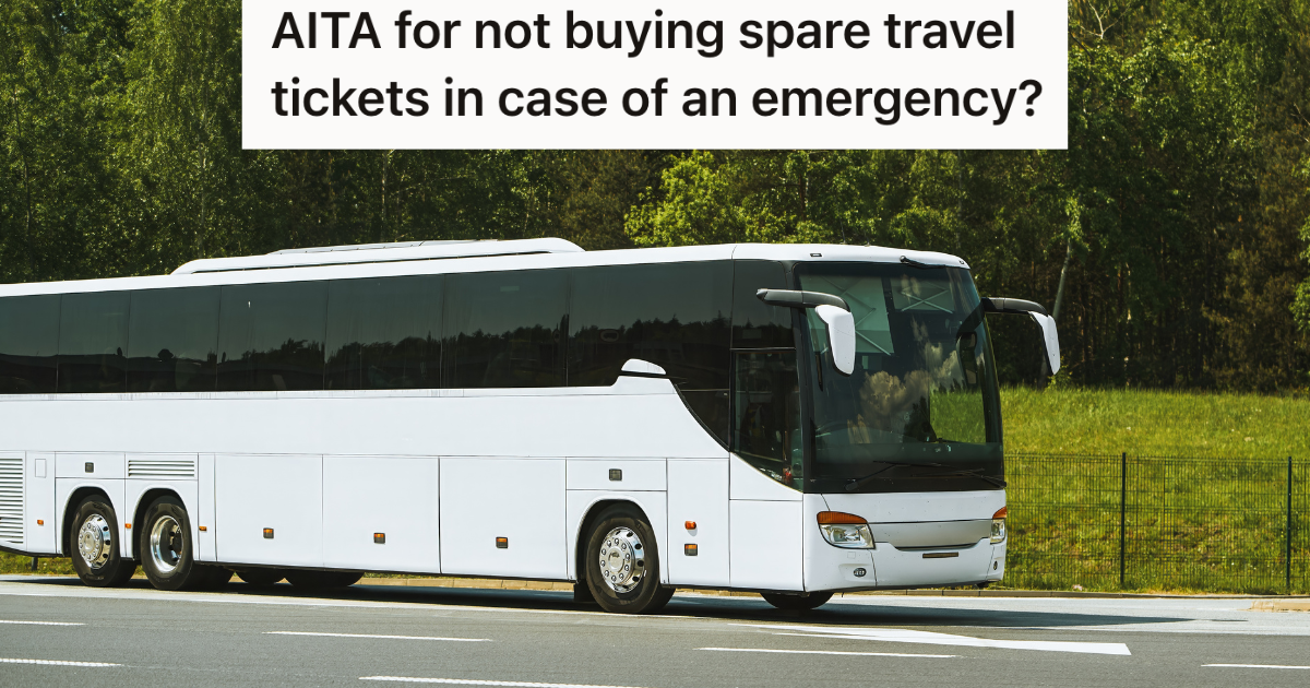 white coach on the side of the road