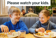 Parents Don’t Pay Close Enough Attention To Their Children, And It Really Drives One Restaurant Hostess Crazy
