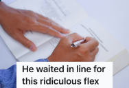 Author Is Signing Books At A Bookstore, But A Customer Gets In Line Thinking He’s In Line For A Cashier