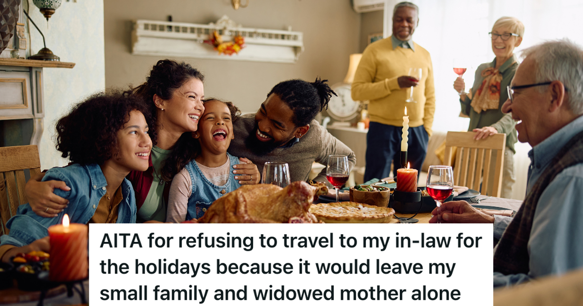 happy family celebrating the holidays together