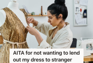 Woman Orders A Custom Handmade Dress, But She’s Pretty Upset When She Sees Someone Else Wearing The Dress In An Interview