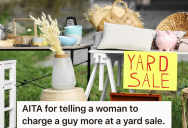 Widow Almost Sells Her Late Husband’s Golf Clubs To A Man At A Yard Sale, But Another Man Stops Her, Telling Her How Much They’re Worth