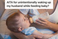Husband Wants Wife To Take The Baby To Another Room When She Feeds Him At Night, But She Thinks That’s An Unreasonable Request