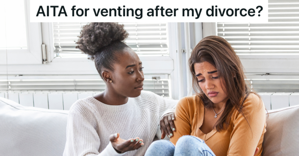 sad woman talking to another woman