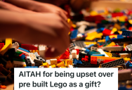 He Bought A LEGO Set For A Friend’s Birthday, But Instead Of Giving Them The LEGO Set In The Box, They Went Ahead And Built It