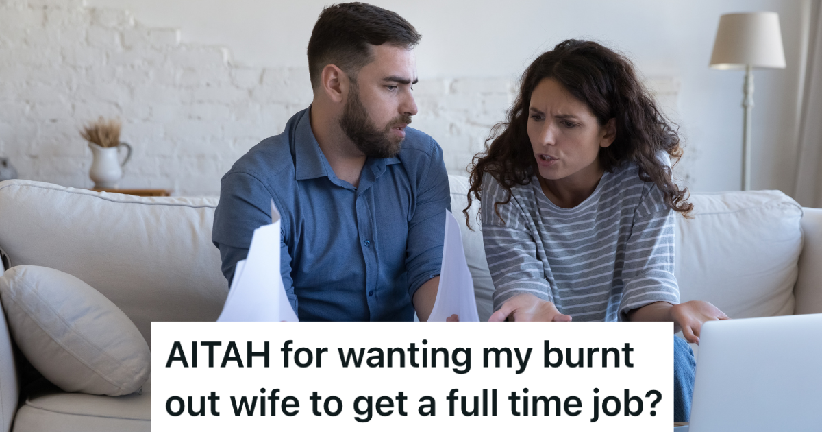 couple arguing about bills