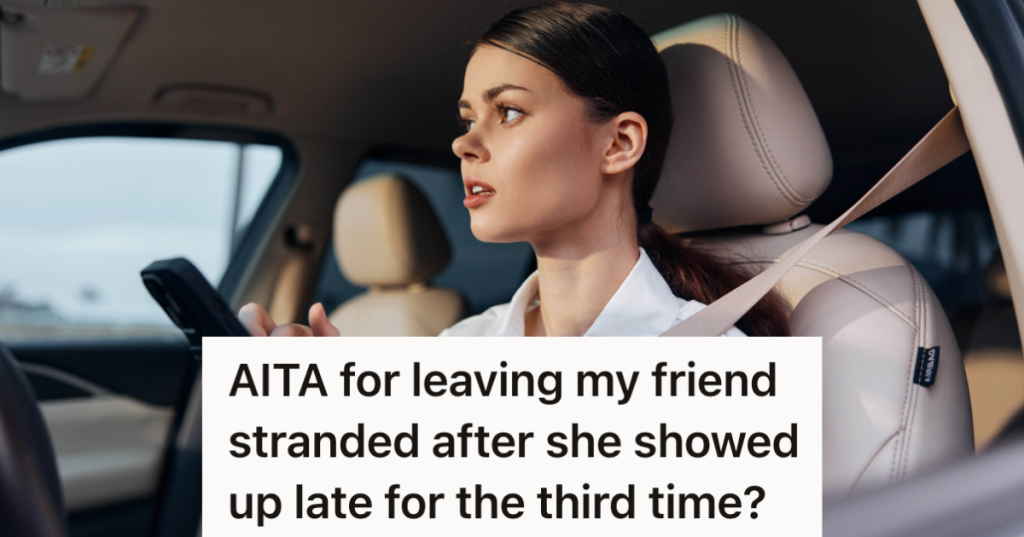 woman sitting in drivers seat of car