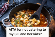 Woman Is Sick Of Cooking Foods For The The Picky Eaters In Her Family, So She Wants To Ignore Their Requests And Make Whatever She Wants