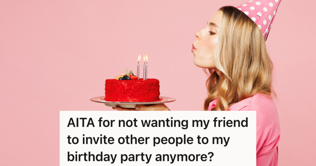 side profile of woman blowing out candles on birthday cake