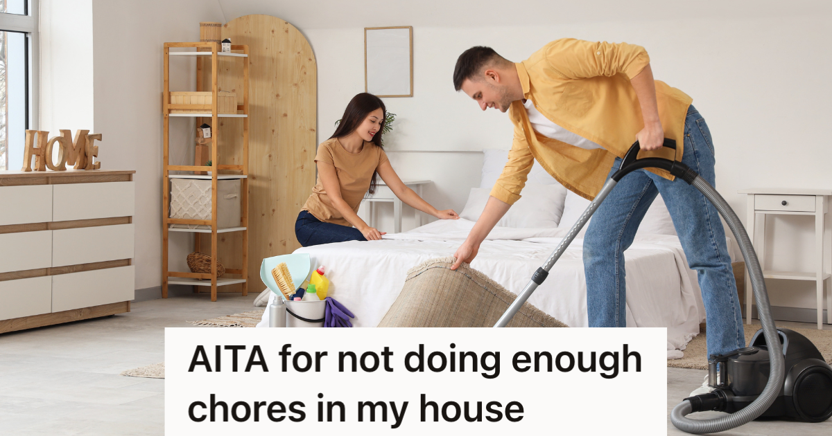 man and woman cleaning