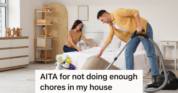 man and woman cleaning