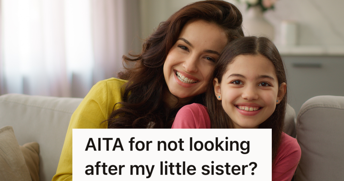 older sister and younger sister