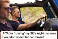 Brothers Help Cousin Move Into Her College Dorm, But The Wife Of One Of The Brothers Has Tickets To See A Movie That Same Day