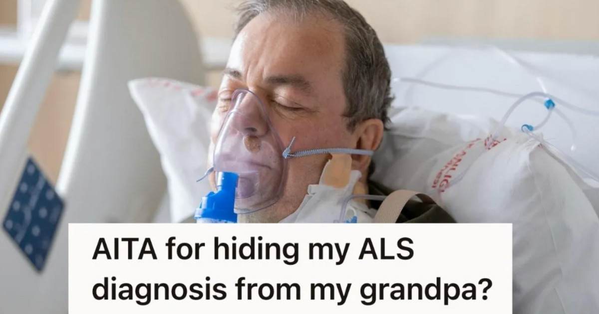 Man wearing oxygen mask in the hospital
