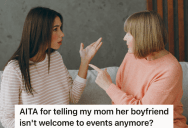 Woman Doesn’t Like The Way Her Mom’s Boyfriend Treats Her Mother, So She’s Unwilling To Let Him In Her House Ever Again