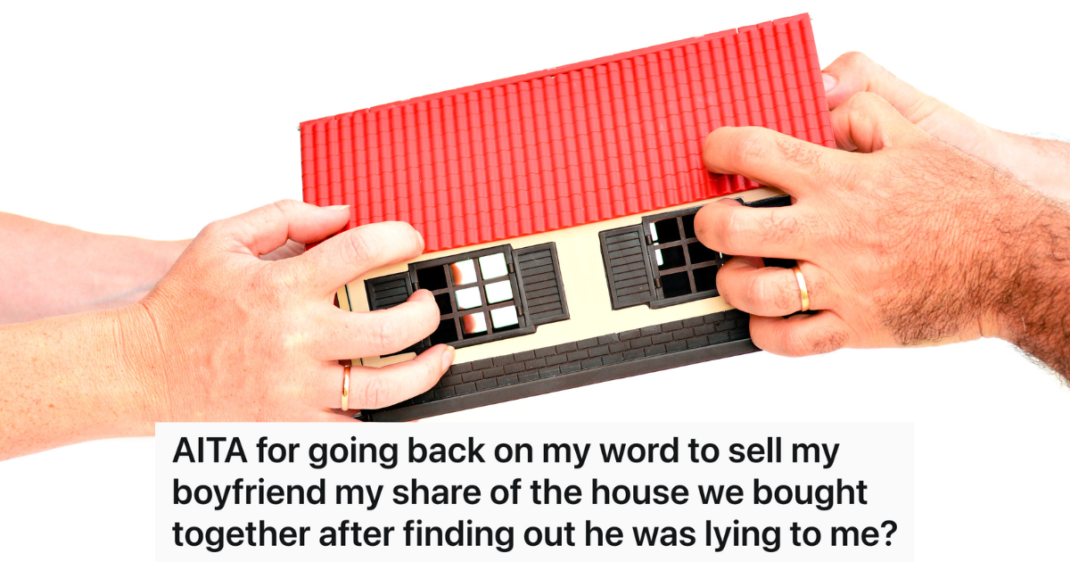 couple fighting over house