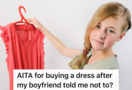 High School Girl Who Doesn’t Like To Wear Dresses Decides To Wear A Dress To Homecoming, But Her Boyfriend Doesn’t Want Her To Since He Won’t Be There To See Her In It
