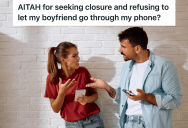 Woman’s Boyfriend Insists On Going Through Her Phone Every Time They’re Together, So She Changes Her Pin And Refuses To Unlock It