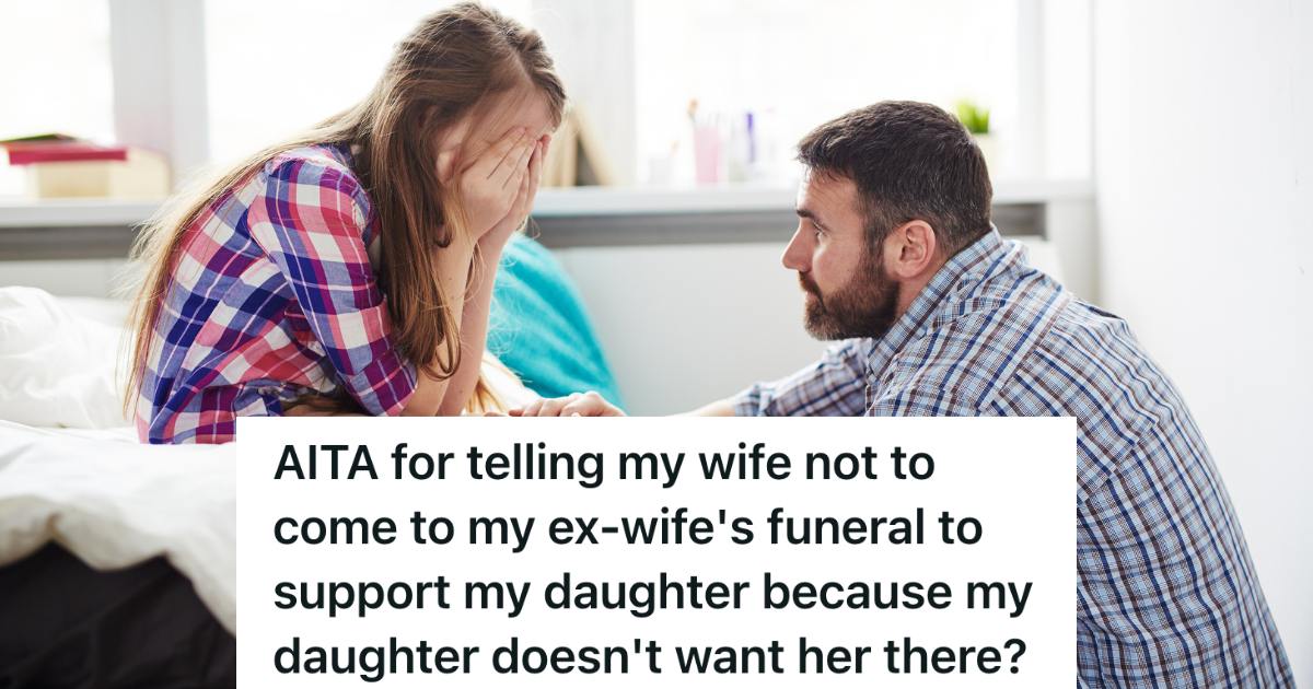 dad comforting his sad teenage daughter