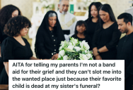 Teenage Boy Insults His Parents At His Sister’s Funeral, So His Grandparents Kick Him Out And Try To Convince Him To Apologize