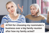 Woman’s Family Refused To Help Her When She Was Left Homeless After Leaving Her Ex, So She Refuses To Go To The Family Reunion