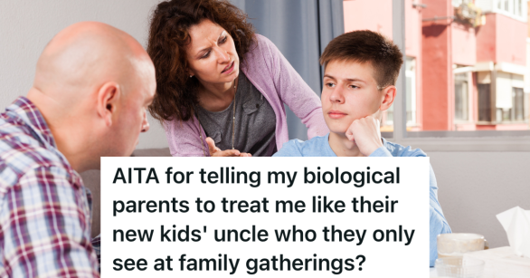 parents arguing with teenage boy