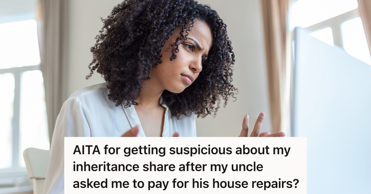 confused woman looking at a computer monitor