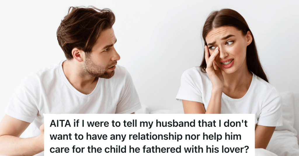 wife upset at what husband's saying
