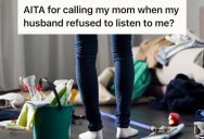 Pregnant Woman Comes Home From The Hospital To Find That Her Brother-In-Law’s Family Has Moved In And Created A Huge Mess, So She Calls Her Mom For Help