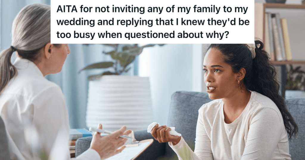 woman talking to therapist