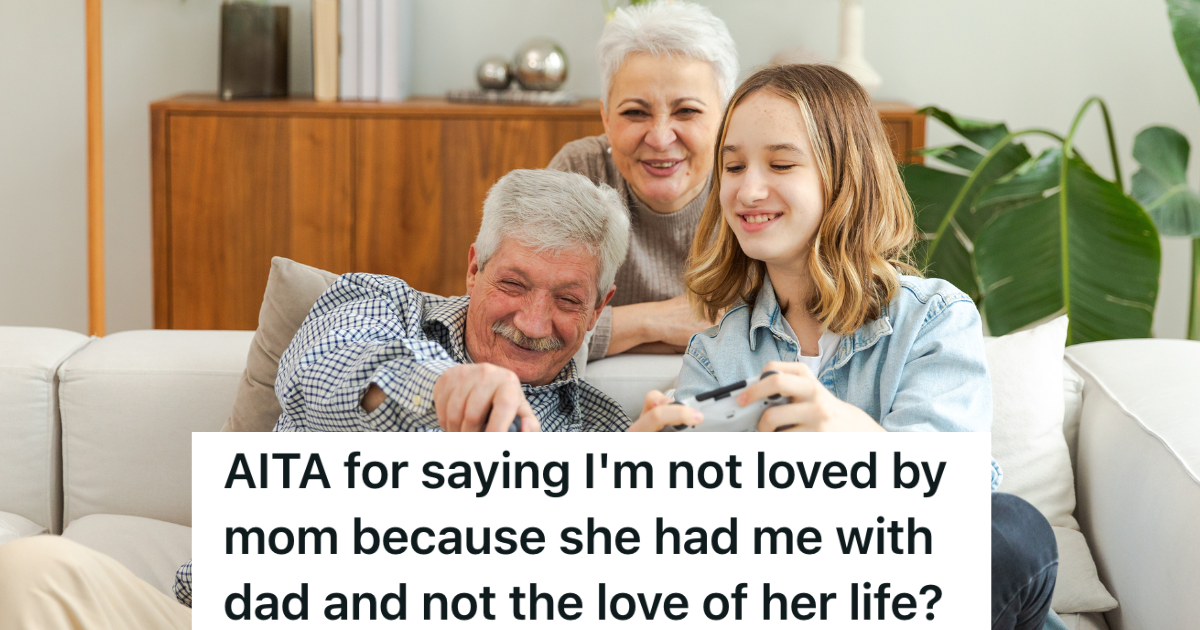teenage girl with her grandparents