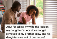 Man Let’s Brother-In-Law And His Girls Move In, But When One Of The Girls Ruins His Daughter’s New Makeup, He Wants To Kick Them Out
