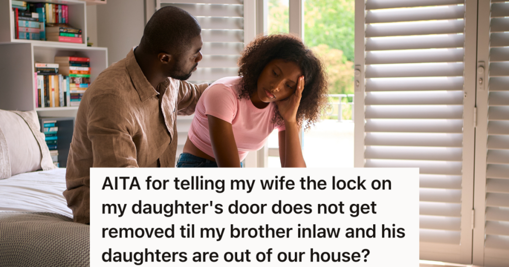 father consoling his sad teenage daughter