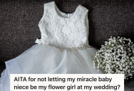 Woman Told Her Soon To Be Stepdaughter That She Could Be The Flower Girl At Her Wedding, But Her Sister-In-Law Thinks She Should Have Her Niece Do It Instead